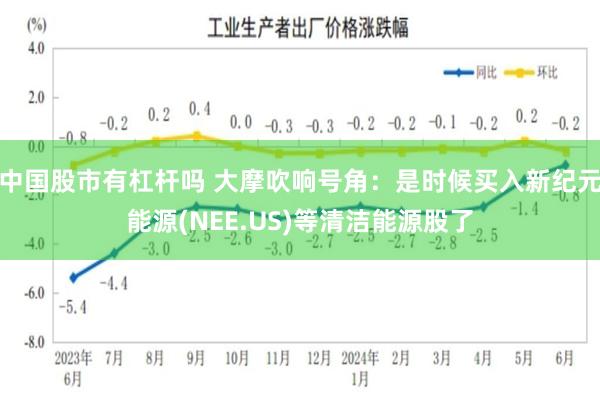 中国股市有杠杆吗 大摩吹响号角：是时候买入新纪元能源(NEE.US)等清洁能源股了