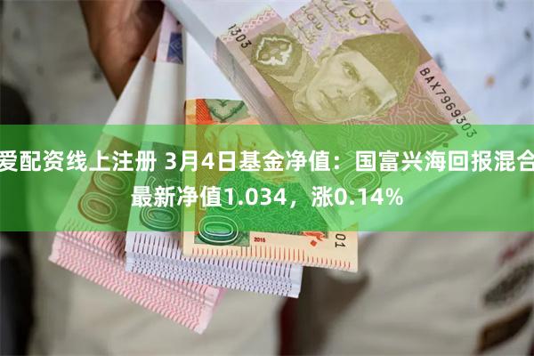 爱配资线上注册 3月4日基金净值：国富兴海回报混合最新净值1.034，涨0.14%